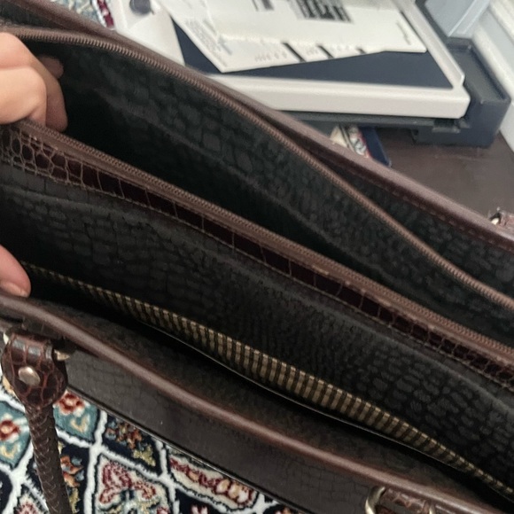 Brighton brown briefcase - Picture 4 of 9